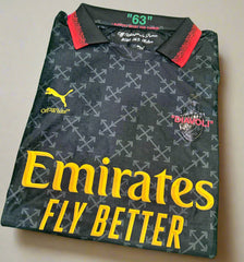 AC Milan x Off-White Jersey (Black-Green) 2025 PLAYER VERSION