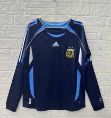 Argentina 2006 Away Retro Jersey FULL SLEEVE
