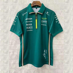 Aston Martin F1 Fernando Alonso 2025 Team Polo Shirt