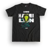 Lewis Hamilton Helmet Graphic - Unisex T-Shirt