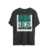 Fernando Alonso 2023 car Oversized Tee
