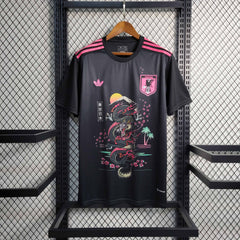 Japan Black & Pink Dragon Special Edition Jersey