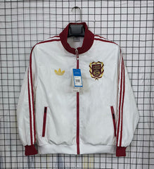 Buyern Munich White and Maroon Windbreaker 25 26 Season