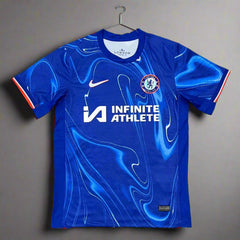 Chelsea Jersey Home 24 25 Season (With Sponsor Logo)