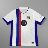 Barcelona White Special Edition Jersey 25 26 PLAYER VERSION