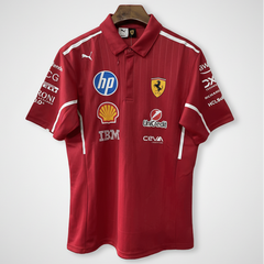 Ferrari F1 red Polo shirt