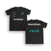 Mercedes AMG Petronas F1 Black - Unisex T-Shirt