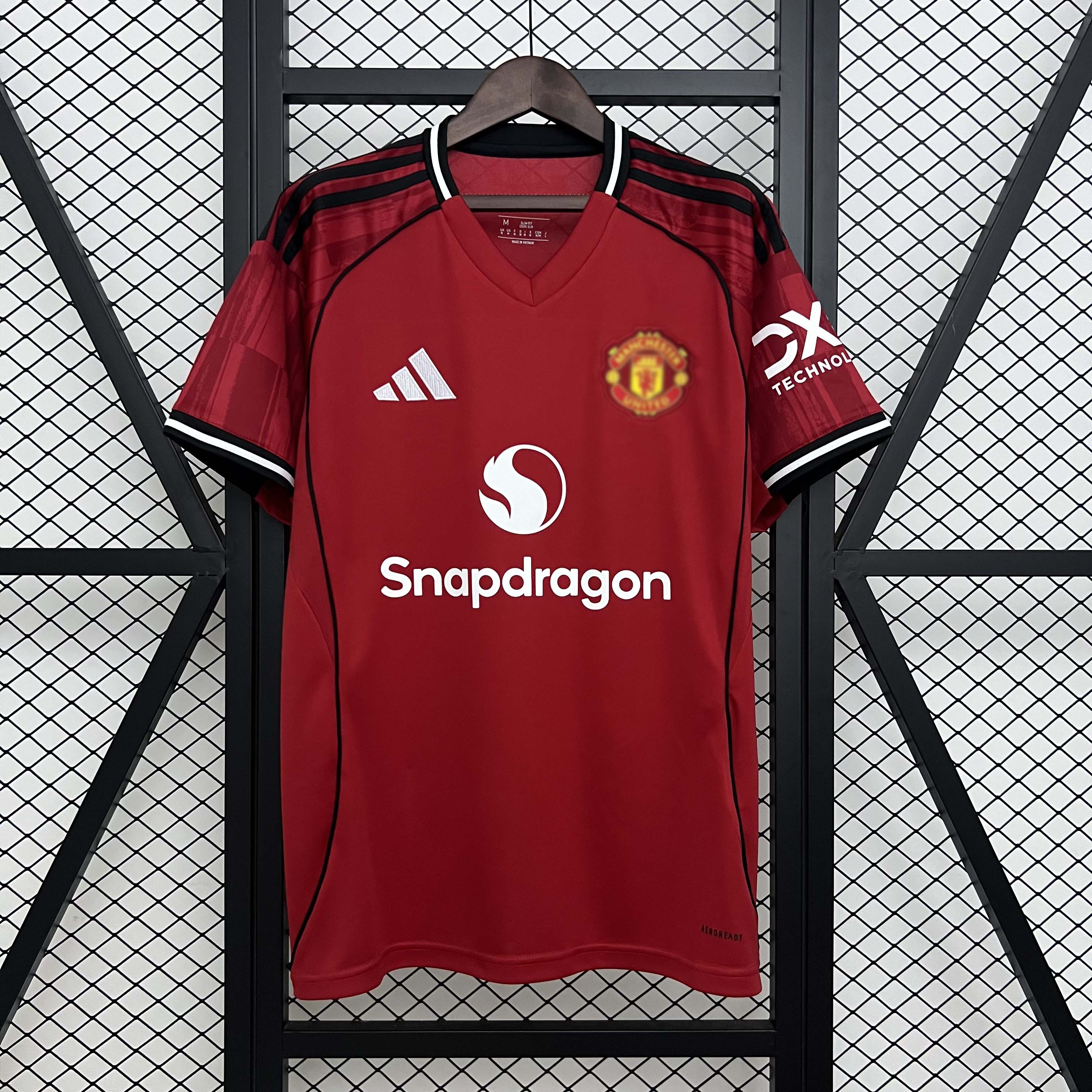 Manchester United Jersey Home 25 26 Season Red Raven Store Manchester United Jersey Home 25 26 Season Red Raven Store