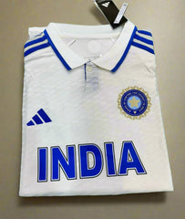 India Test Cricket Jersey 2024 FULL SLEEVE PLAYER VERSION