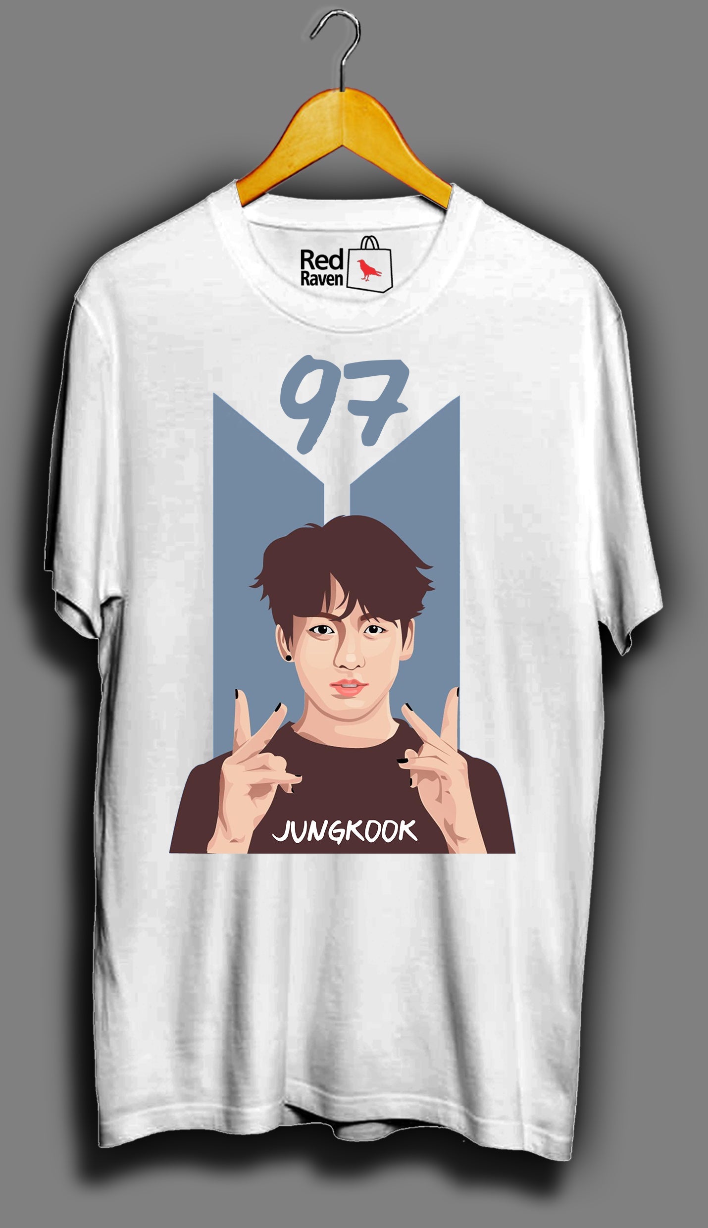 BTS Jungkook 97 Graphic Unisex T Shirt - RR storestore – Red Raven