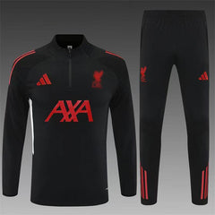 Liverpool Black training suit 25 26 season