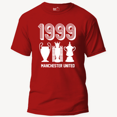 Manchester United 1999 Treble Football - Unisex T-Shirt