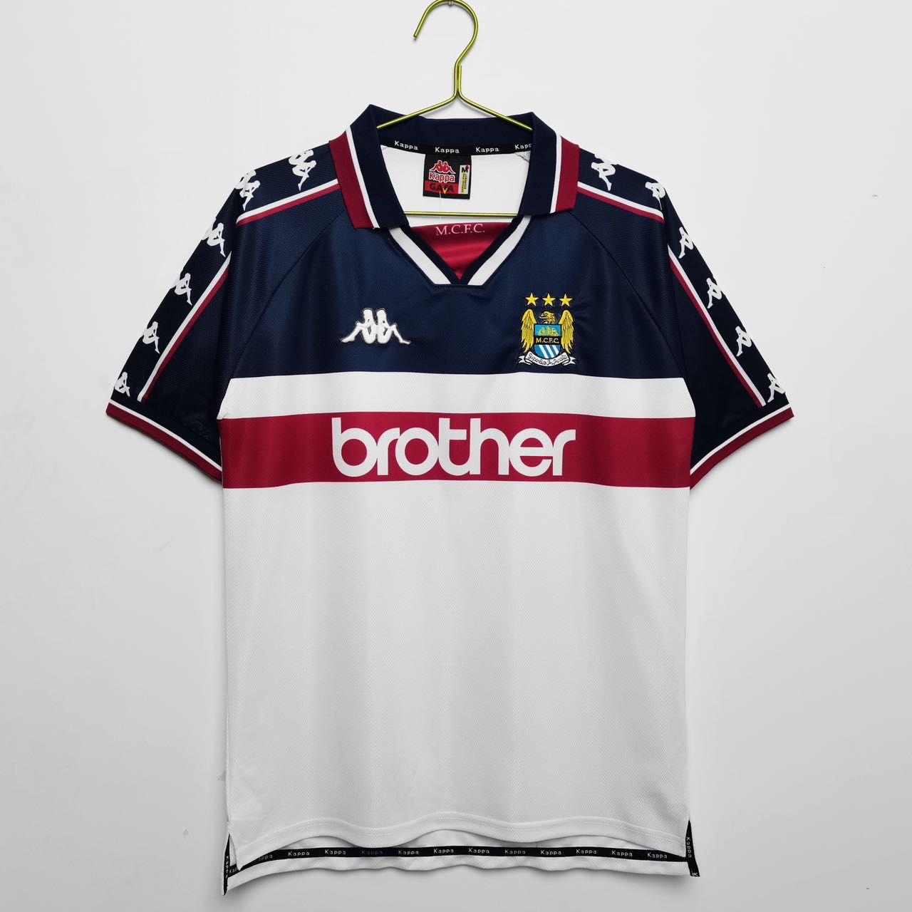 Manchester City Away Retro 1997/98 -Jersey