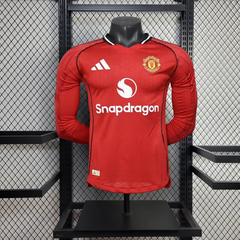 Manchester United Jersey Home 25 26 Season FULL SLEEVE PLAYER VERSION