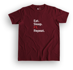 Eat. Sleep. F1. Repeat Formula 1 Unisex T-shirt