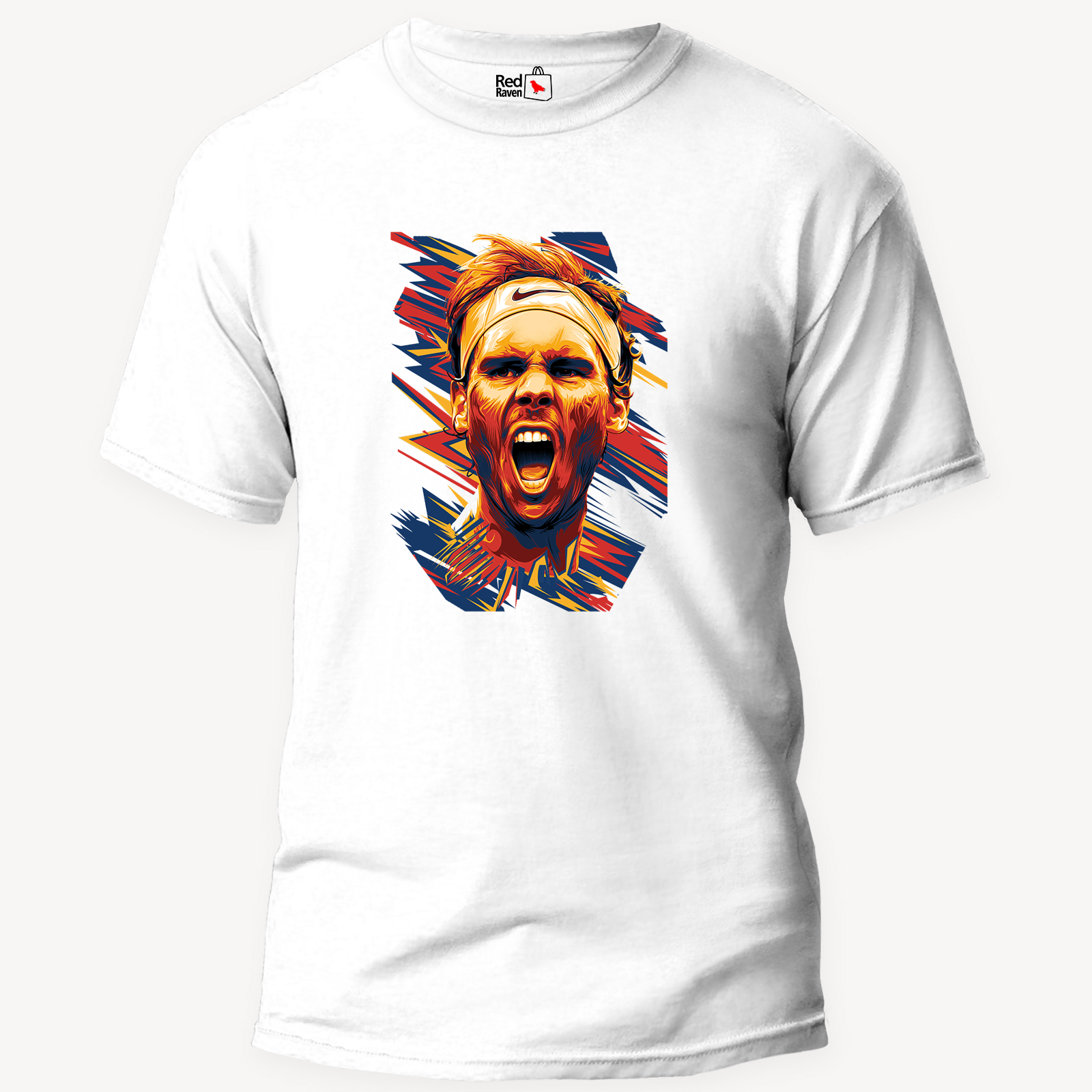 Rafael Nadal Fiery White Edition Unisex White T shirt