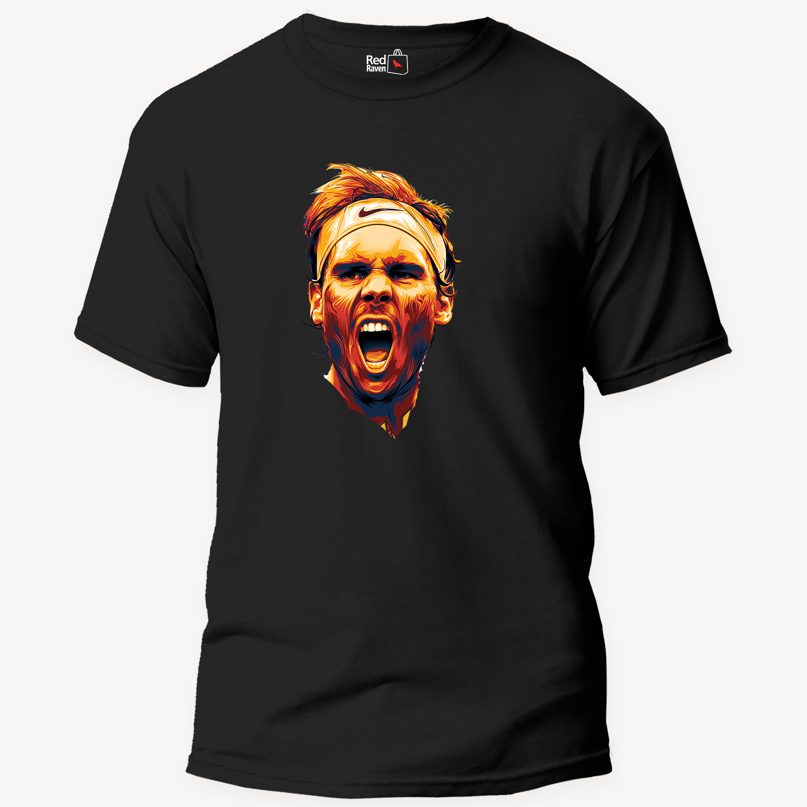 Rafael Nadal Fiery Edition Unisex Black T Shirt