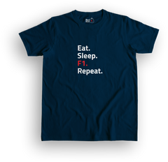 Eat. Sleep. F1. Repeat Formula 1 Unisex T-shirt