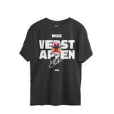 Max Verstappen Helmet Graphic Oversized Tee