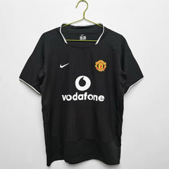 Manchester United 2003-04 Away Black Retro Jersey