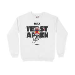 Max Verstappen Helmet Graphic Unisex Sweatshirt