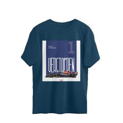 Max Verstappen 2023 car Oversized Tee