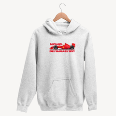 Formula 1 Michael Schumacher Unisex White Hoodie