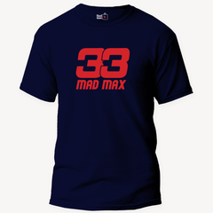 Max Verstappen "Mad Max 33" Unisex Navy Blue T-Shirt