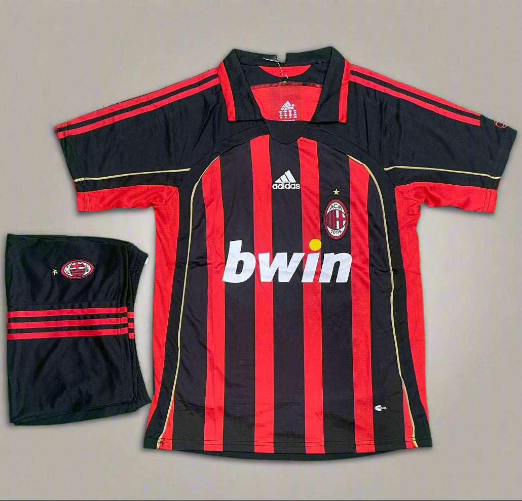 AC Milan 2006-2007 Home Retro Jersey [SET]