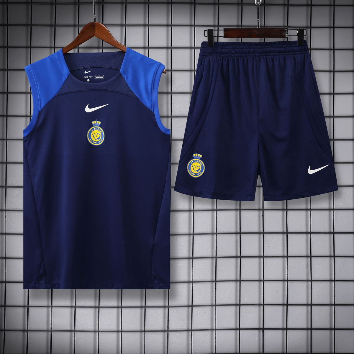 Al Nassr Sleeveless Jersey With Shorts 2024