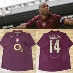 Arsenal HENRY 14 Home 2005-06 Retro Jersey