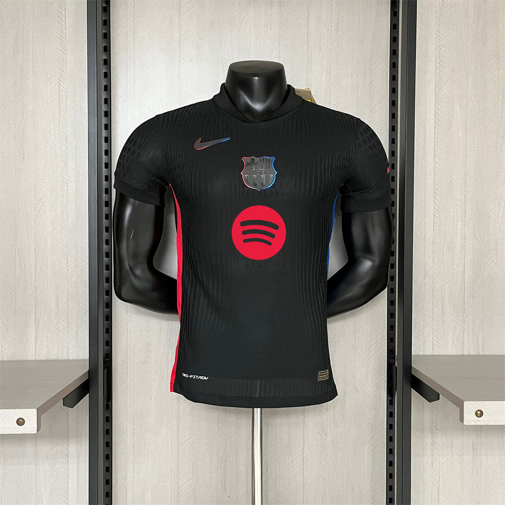 Barcelona Football Jersey Away 24 25 Season PLAYER VERSION (New spotify logo)