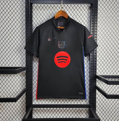 Barcelona Football Jersey Away 24 25 Season (New Spotify Logo)