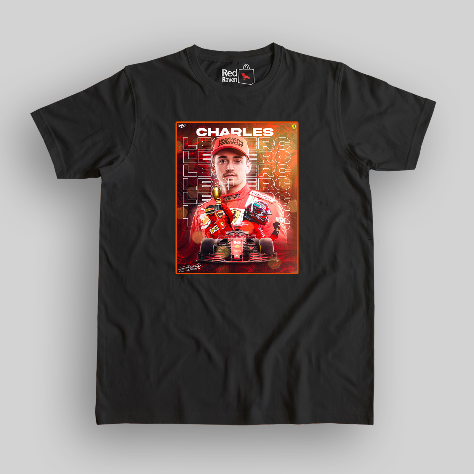 Charles Leclerc Ferrari - Unisex T-Shirt