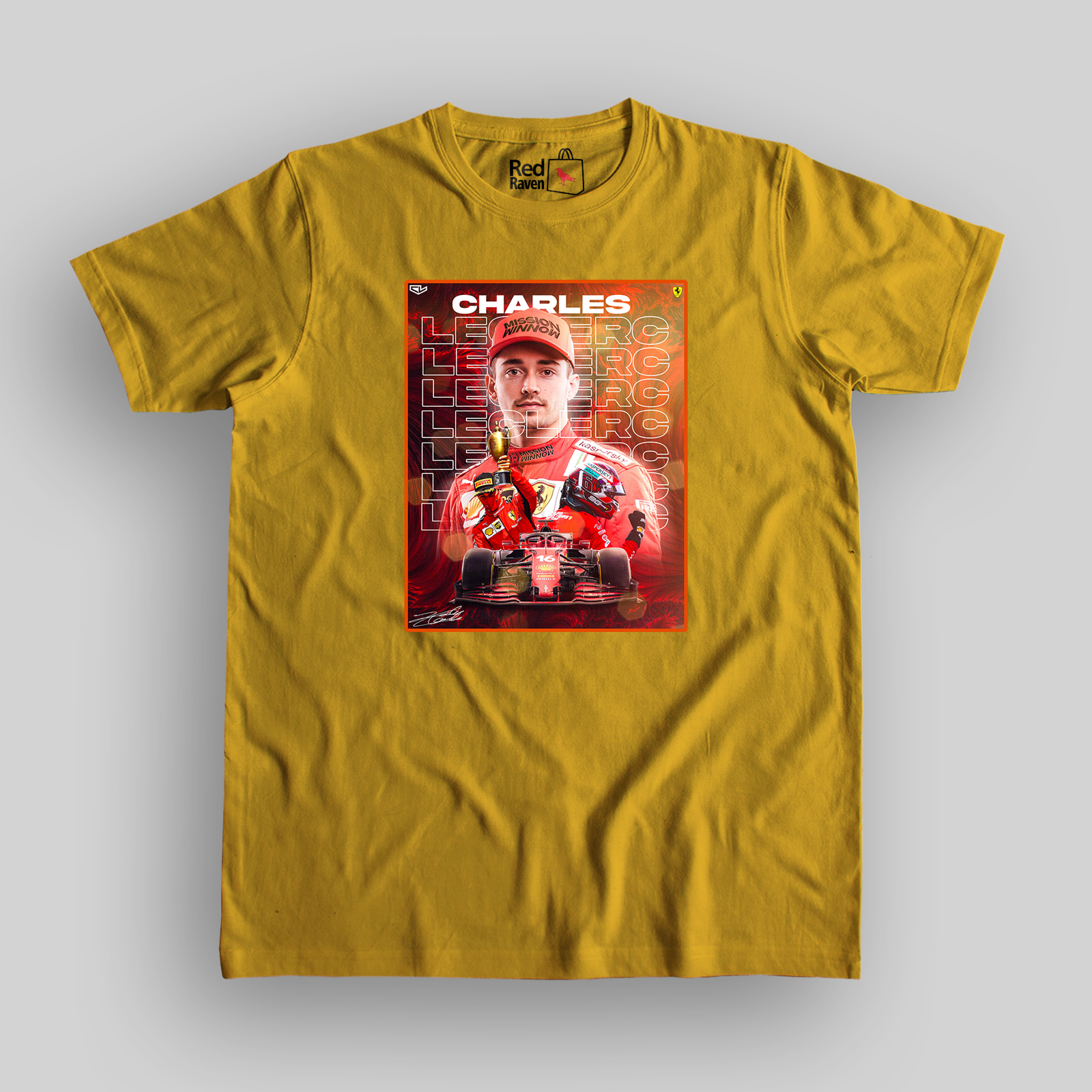 Charles Leclerc Ferrari - Unisex T-Shirt