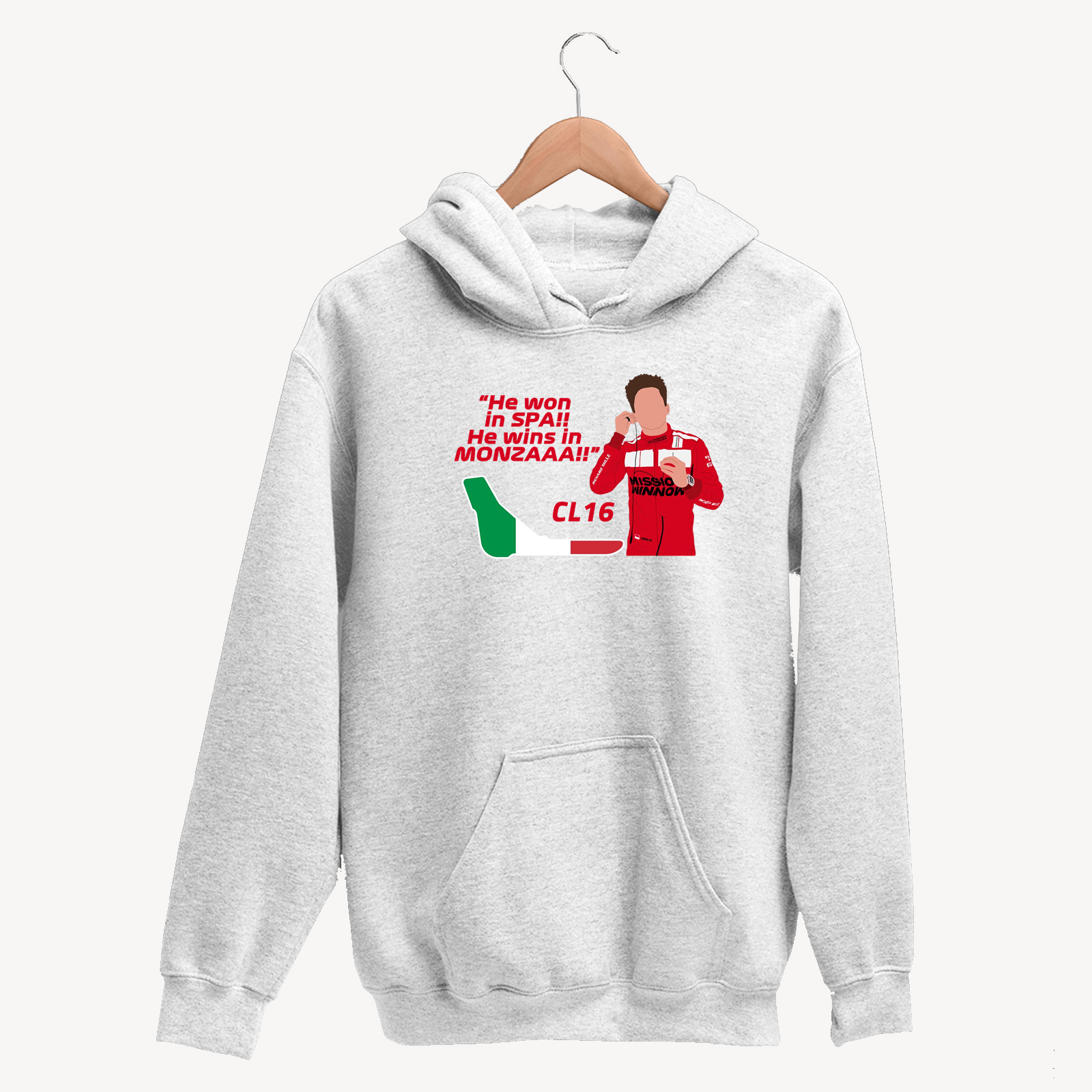 Charles Leclerc Monza Edition Unisex Hoodie