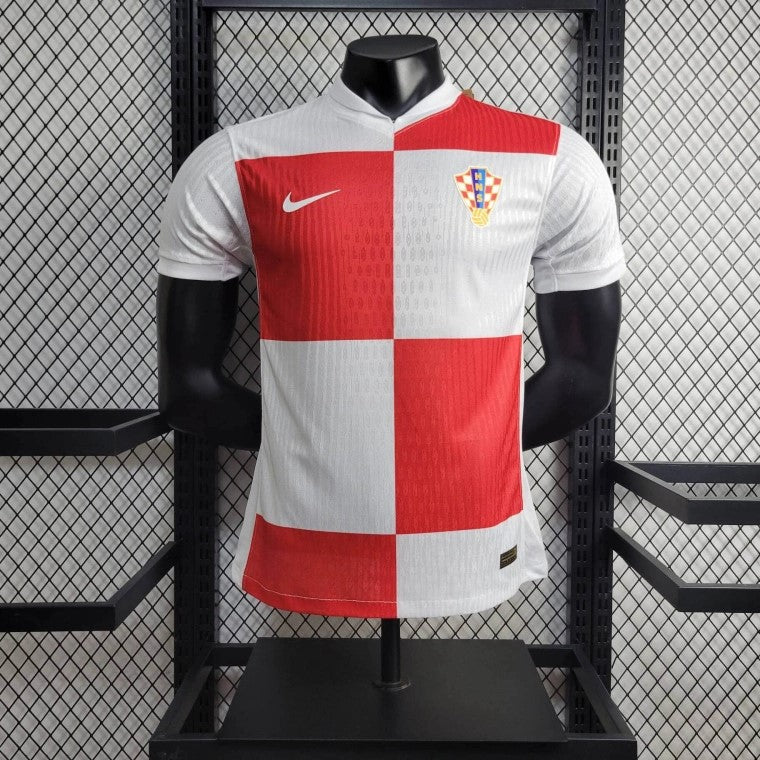 Croatia Home Jersey EURO 2024 PLAYER VERSION – Red Raven