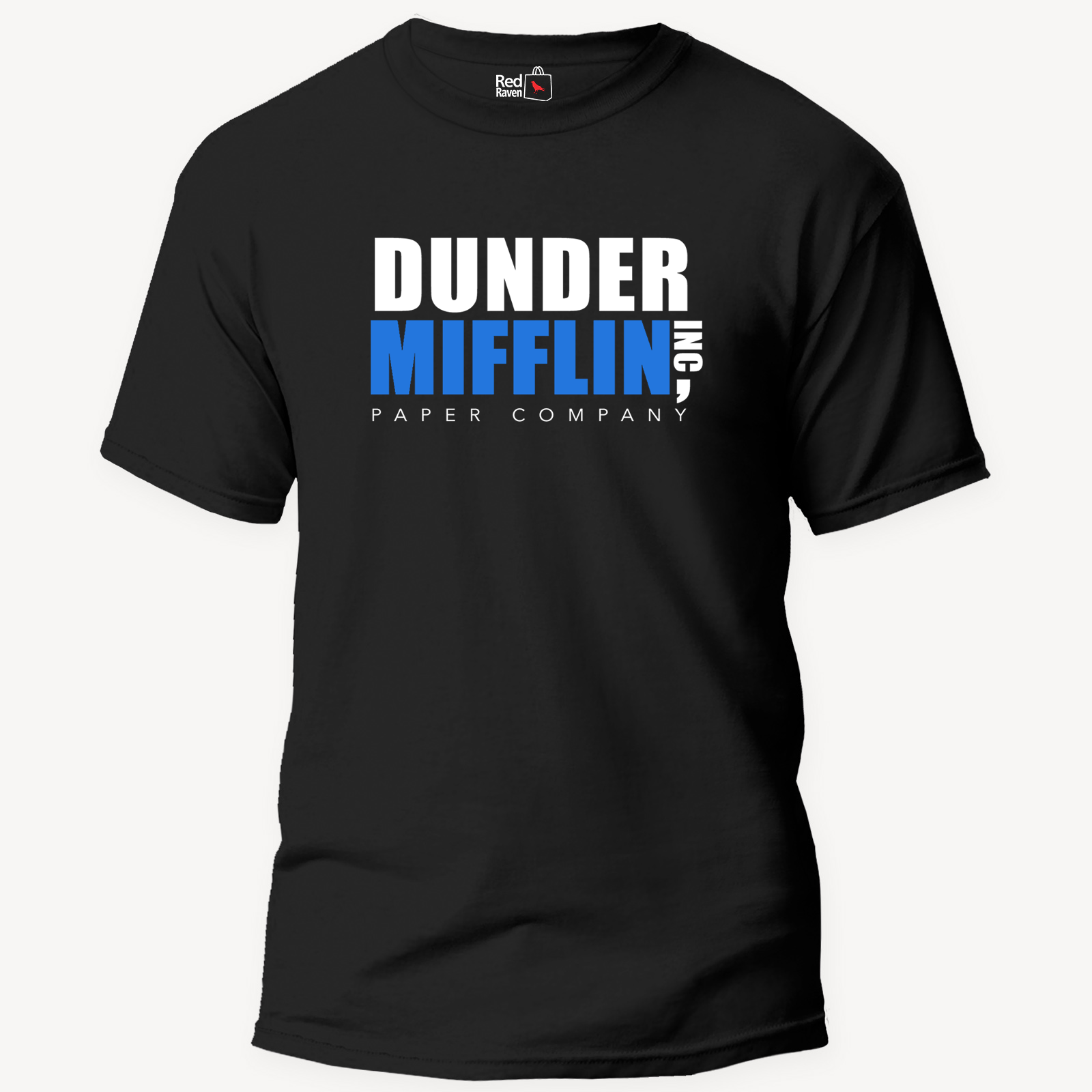 Office Dunder Mufflin Unisex Black T-Shirt