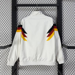 Germany 1990 White Retro Windbreaker