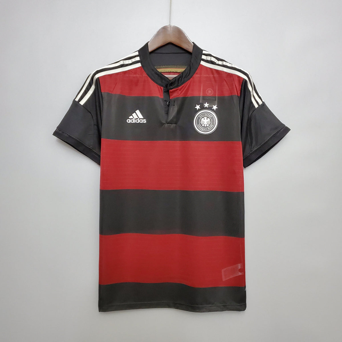 Germany 2014 Away Maroon & Black Retro Jersey