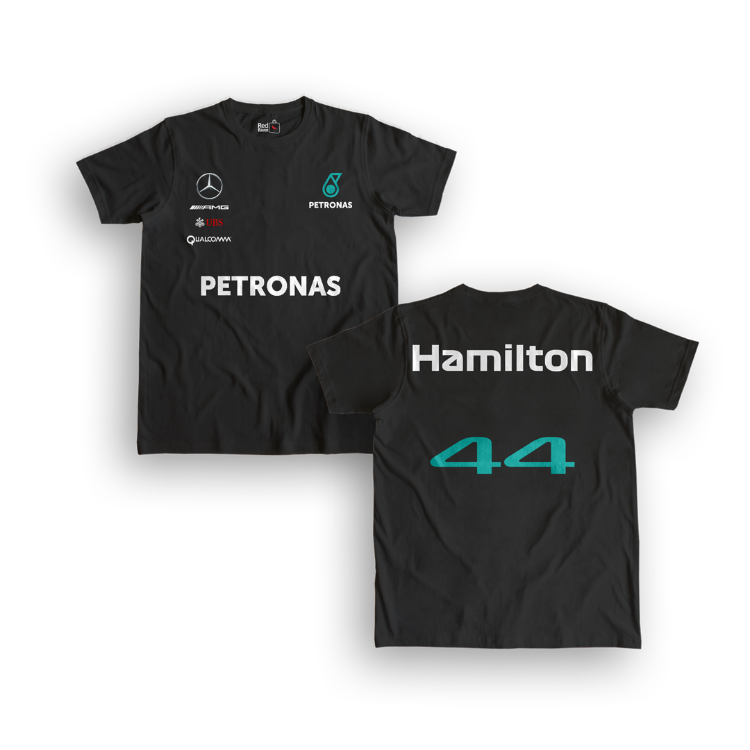 Mercedes AMG Petronas F1 Black - Unisex T-Shirt