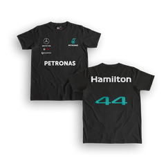 Mercedes AMG Petronas F1 Black - Unisex T-Shirt