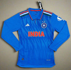 India Cricket World Cup TRICOLOR 2023 Jersey FULL SLEEVE PLAYER VERSION