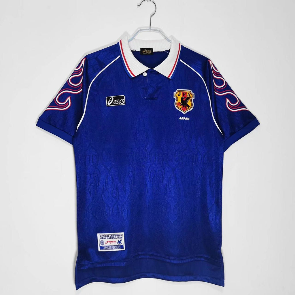 ウェア 1998 Japan National Team Uniform Japan1998homeretrojersey1_1024