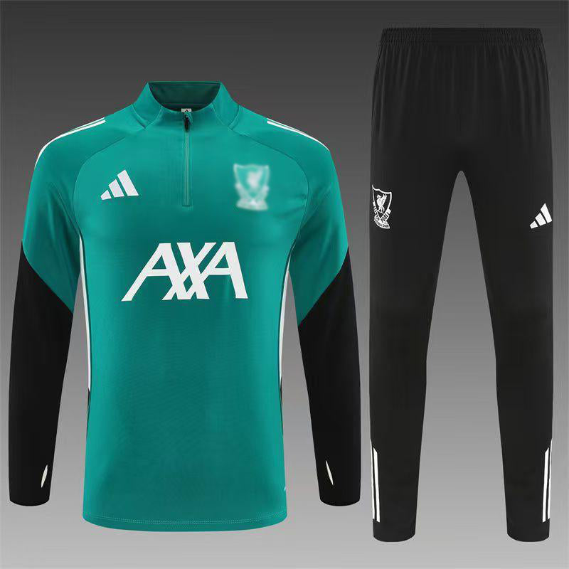 Liverpool Green Training Suit 25 26 Season