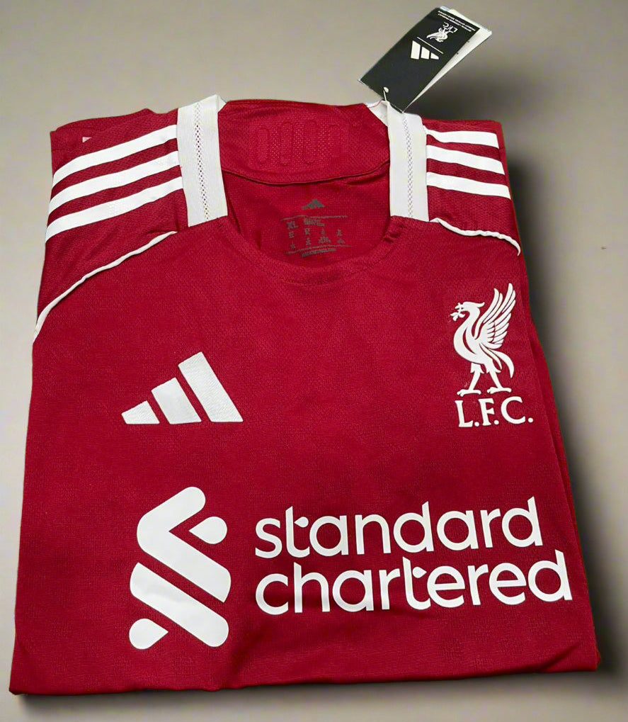 Liverpool Home Jersey 25 26 Season PLAYER VERSION