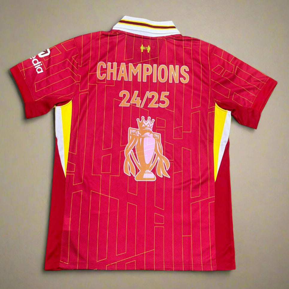 Liverpool CHAMPIONS Jersey 24 25 Season
