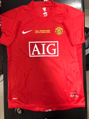 Manchester United 2008 Champions League Final RONALDO 7 Home Retro Jersey