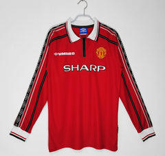 ManchesterUnited1998HomeRetroJerseyFULLSLEEVE