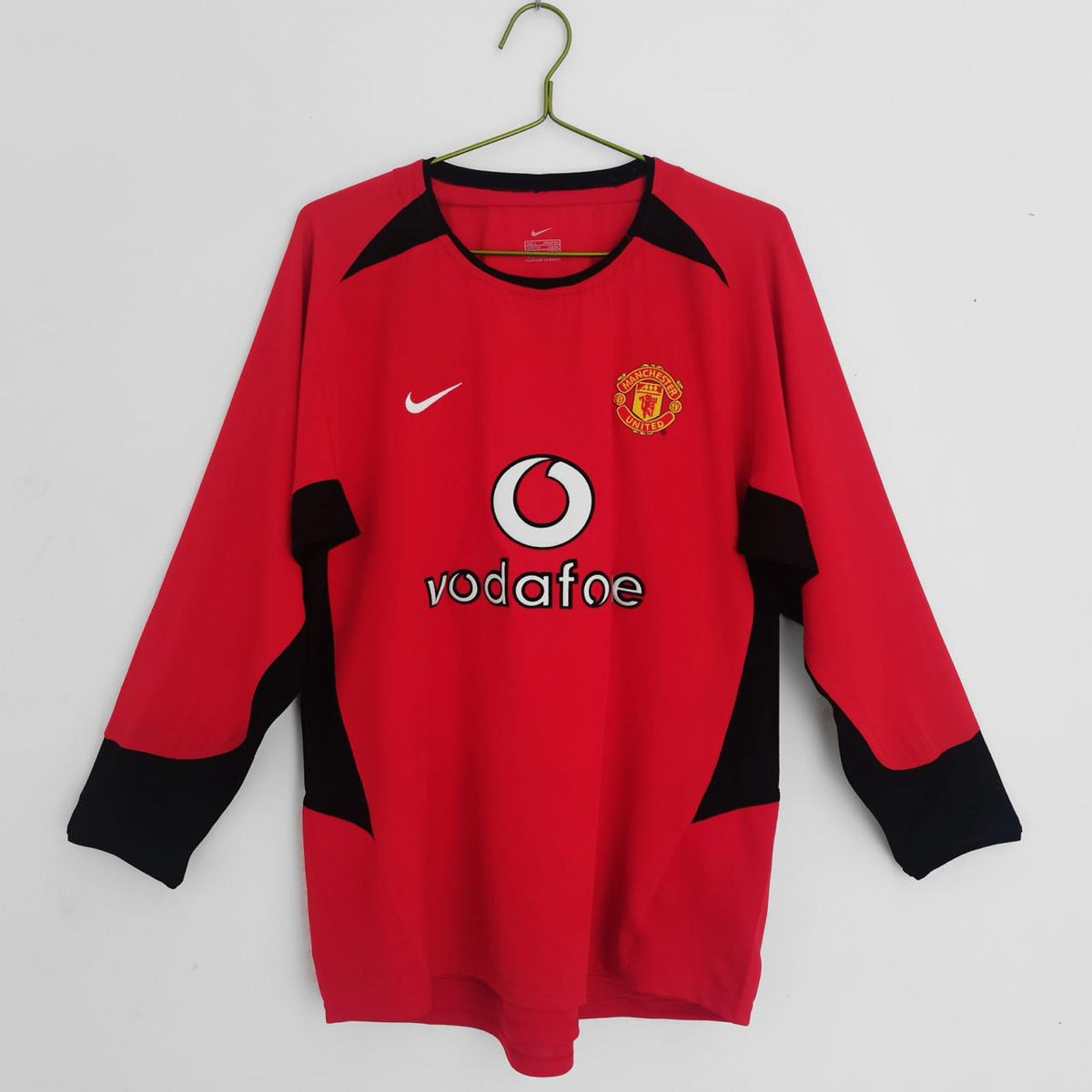 Manchester United 2002-04 Home Retro Jersey FULL SLEEVE